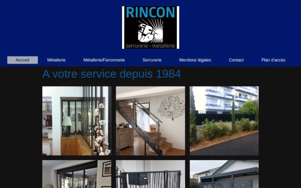 Site de Rincon, métallerie et serrurerie à Blanquefort