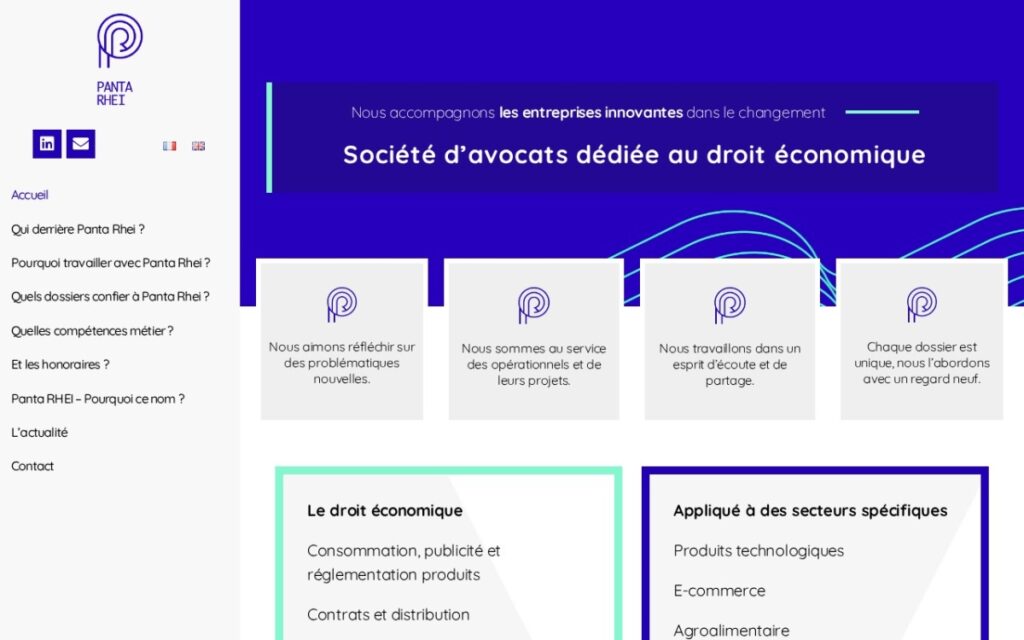 Réalisation SEO Design : Panta Rhei